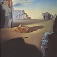 Dali Shades Of Night Descending Hand Painted Reproduction