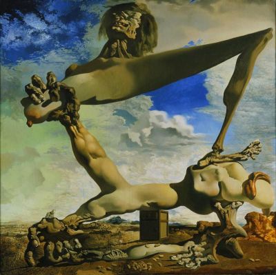 art oil painting reproduction of  Dali Soft Construction With Boiled Beans museum quality handmade