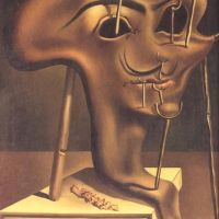 Dali Soft Self-portrait With Fried Bacon