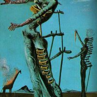Dali The Burning Giraffe