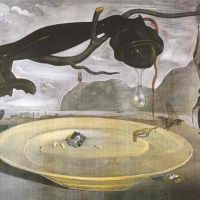 Dali The Enigma Of Hitler Hand Painted Reproduction
