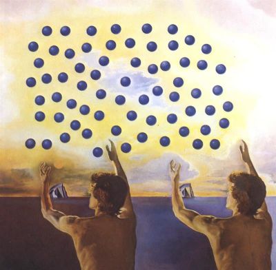 art oil painting reproduction of  Dali The Harmony Of The Spheres museum quality handmade