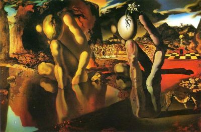 art oil painting reproduction of  Dali The Metamorphosis Of Narcissus museum quality handmade