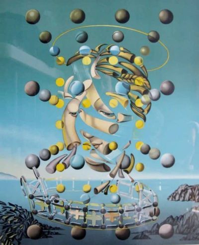 art oil painting reproduction of  Dali Vitesse Maximum De La Madone De Raphael museum quality handmade
