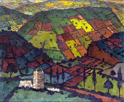 art oil painting reproduction of  David Kakabadze Imereti 1917 museum quality handmade