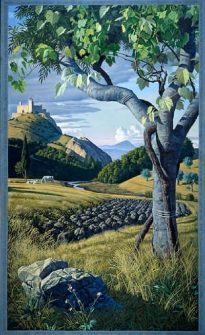 art oil painting reproduction of  David Ligare In Praise Of Italy 1987 museum quality handmade