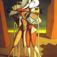 De Chirico Les Manequins