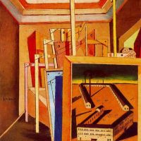 De Chirico Metaphysical Interior Of Studio