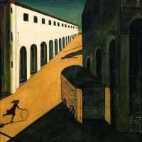 De Chirico Mystery And Melancholy Of A Street