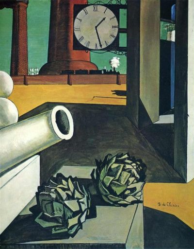 art oil painting reproduction of  De Chirico The Conquest Of The Philosopher museum quality handmade
