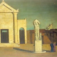 De Chirico The Enigma Of An Autumn Afternoon - 1910