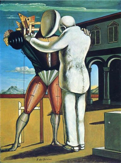 art oil painting reproduction of  De Chirico The Prodigal Son - 1965 museum quality handmade