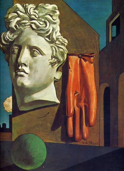 art oil painting reproduction of  De Chirico The Song Of Love museum quality handmade