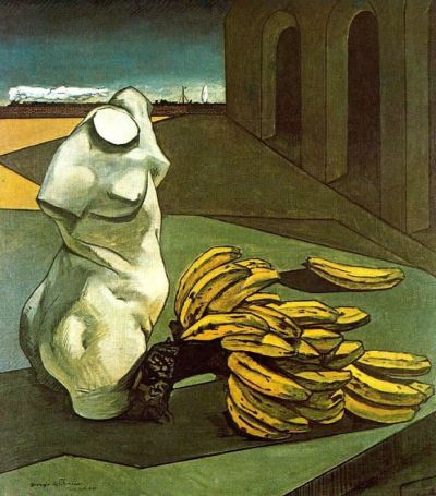 art oil painting reproduction of  De Chirico The Uncertainty Of The Poet museum quality handmade