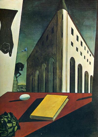 art oil painting reproduction of  De Chirico Turin Spring museum quality handmade