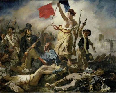 Delacroix Liberty Guiding The People - 260 325 Cm