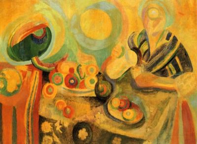 art oil painting reproduction of  Delaunay Poring museum quality handmade