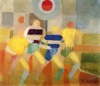 art oil painting reproduction of  Delaunay Runners museum quality handmade