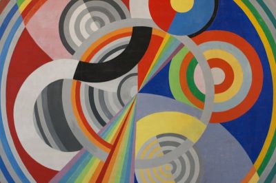 art oil painting reproduction of  Delaunay Rythm museum quality handmade