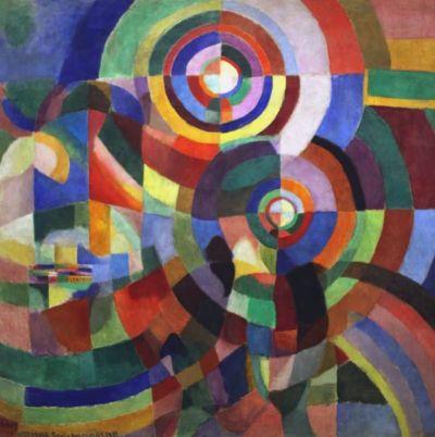 art oil painting reproduction of  Delaunay Rythm - 1934 museum quality handmade