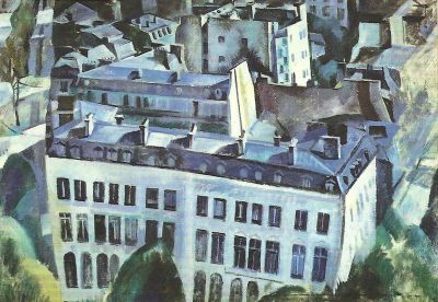 art oil painting reproduction of  Delaunay Study For The City museum quality handmade