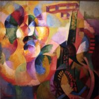 Delaunay Sun Tower Airplane