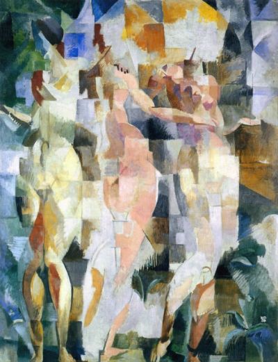 art oil painting reproduction of  Delaunay The Three Graces museum quality handmade