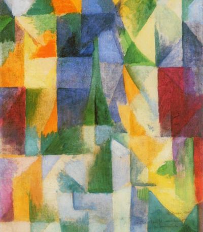 art oil painting reproduction of  Delaunay Window museum quality handmade