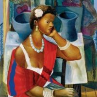 Di Cavalcanti Retrato De Mulata 1955