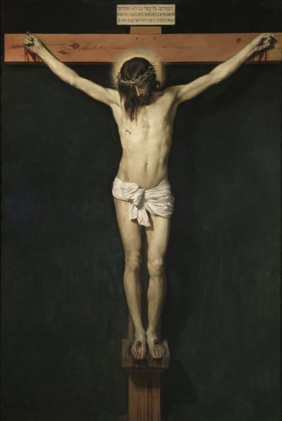 art oil painting reproduction of  Diego Velazquez Christ Crucified museum quality handmade