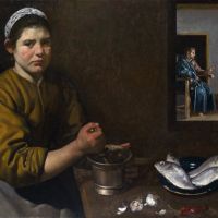 Diego Velazquez Christ In The House Of Martha And Mary