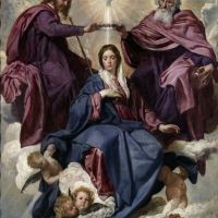 Diego Velazquez Coronation Of The Virgin