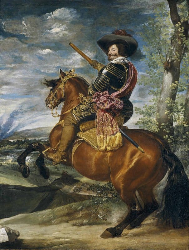 Diego Velazquez Equestrian Portrait Of The Count-duke Of Olivares museum quality