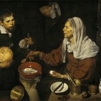 Diego Velazquez Old Woman Frying Eggs