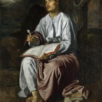 Diego Velazquez Saint John At Patmos