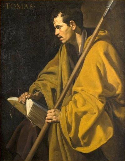 art oil painting reproduction of  Diego Velazquez Saint Thomas museum quality handmade