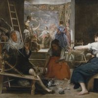 Diego Velazquez The Fable Of Arachne Or The Spinners
