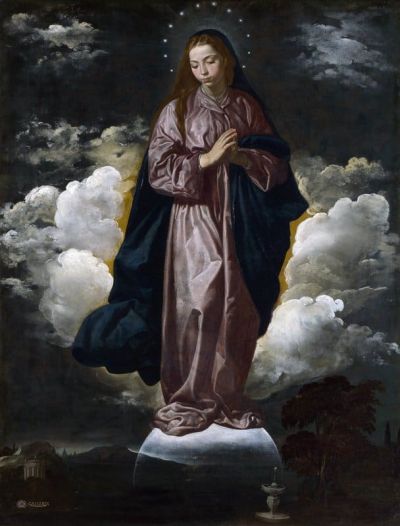 art oil painting reproduction of  Diego Velazquez The Immaculate Conception museum quality handmade