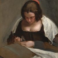 Diego Velazquez The Needlewoman