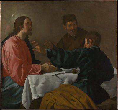 art oil painting reproduction of  Diego Velazquez The Supper At Emmaus museum quality handmade