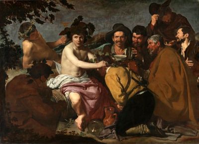 art oil painting reproduction of  Diego Velazquez The Triumph Of Bacchus museum quality handmade