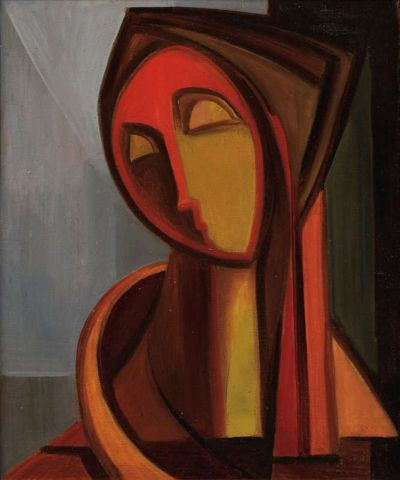 art oil painting reproduction of  Dora Maar Tete De Femme Cubiste museum quality handmade