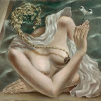 Dorothea Tanning Voltage 1942 Hand Painted Reproduction