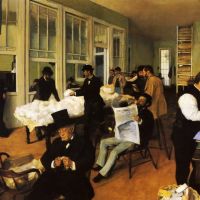 Edgar Degas A Cotton Office In New Orleans 1873