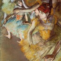 Edgar Degas Ballet Dancers On The Stage