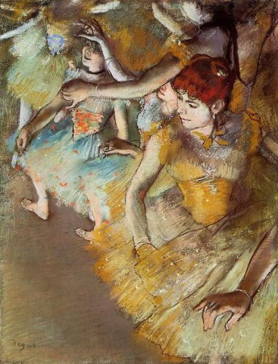 art oil painting reproduction of  Edgar Degas Ballet Dancers On The Stage museum quality handmade