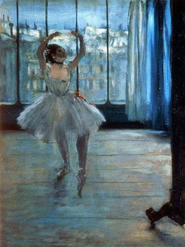 Edgar Degas Dancer In Front Of A Window 1874-1877 museum quality