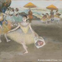 Edgar Degas Dancer With A Bouquet Bowing