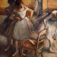 Edgar Degas Dancers 1900