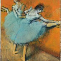Edgar Degas Dancers At The Barre
